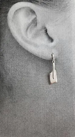 Small Rowing Blades on Wire Earrings