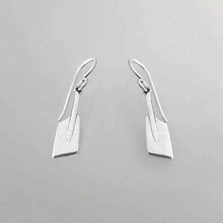 Small Rowing Blades on Wire Earrings