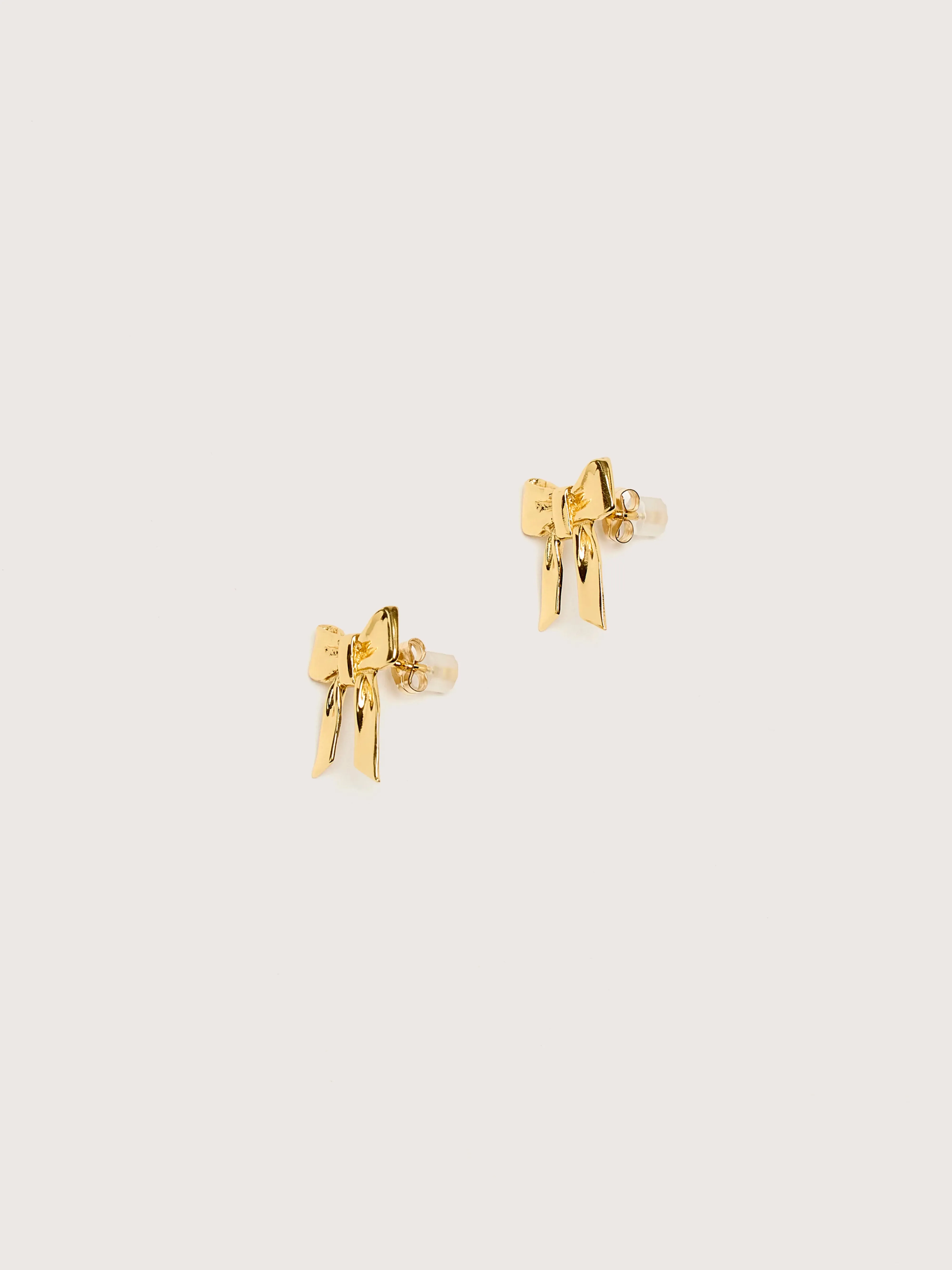 Small Ruby Stud Earrings (242 / W / GOLD)
