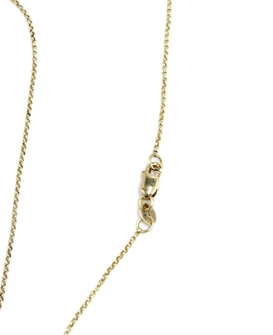 Smoky Topaz Necklace in Yellow Gold