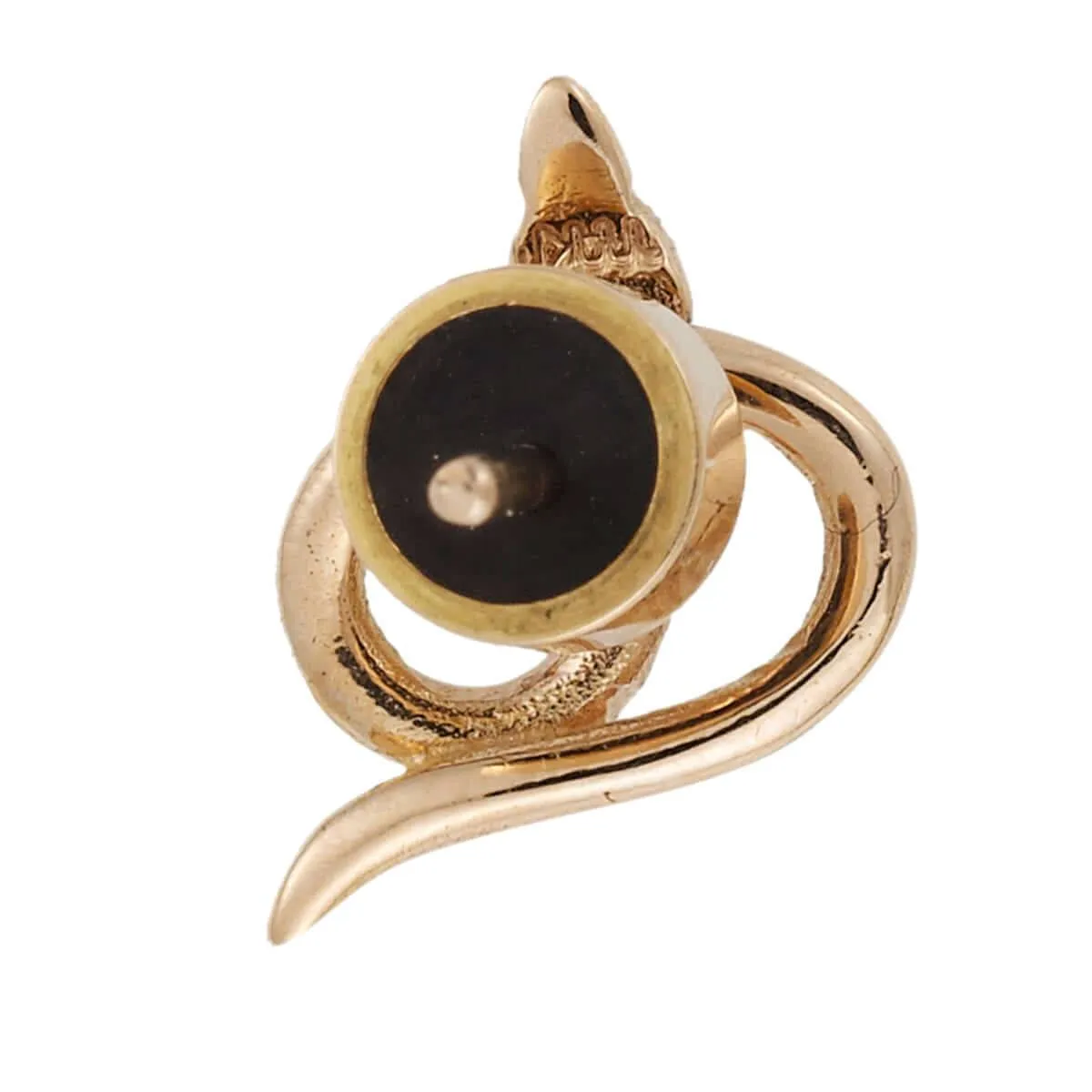 Snake Studs Pave P-Bd-Ru