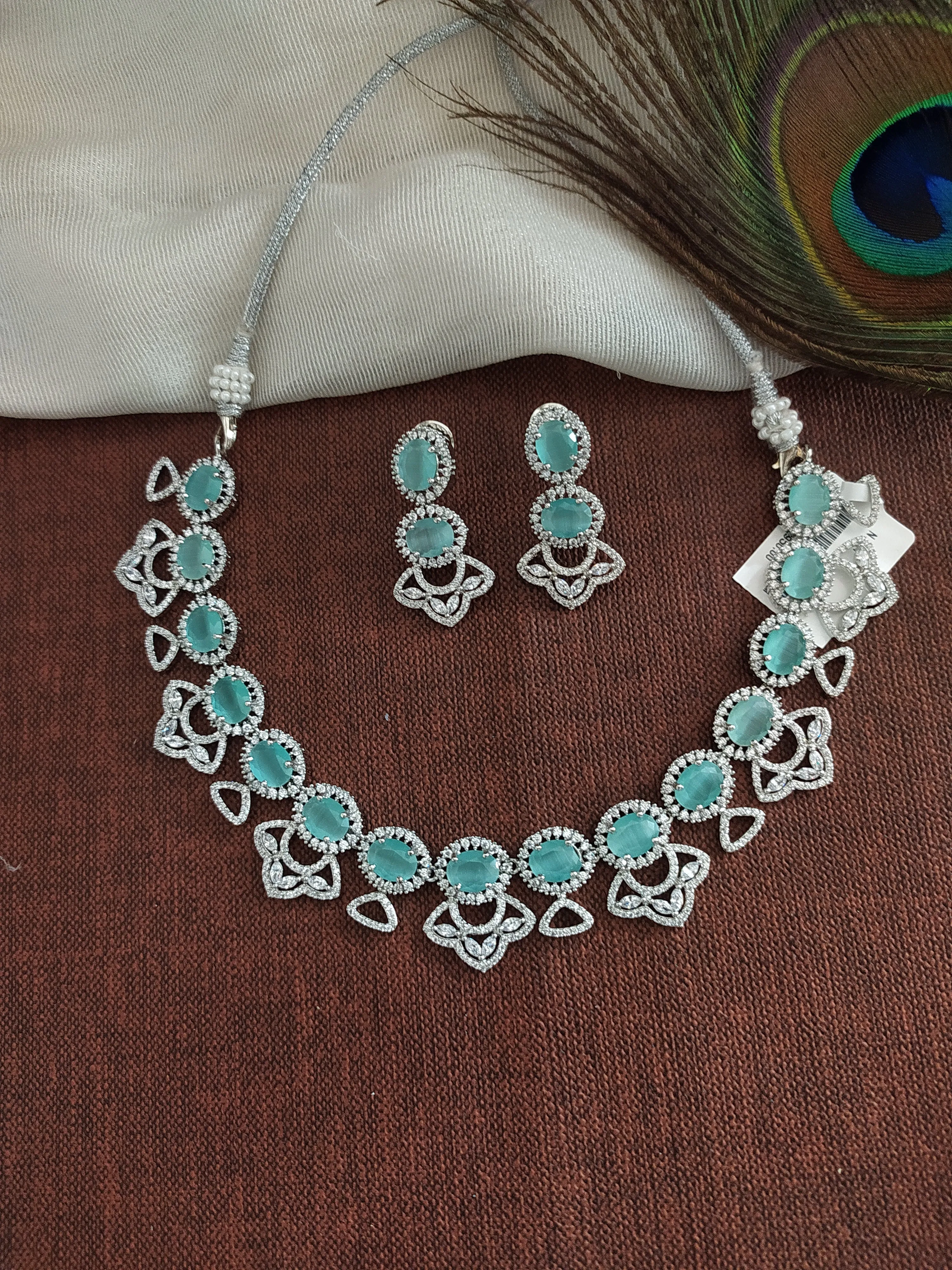 Stunning Zircon Necklace Set