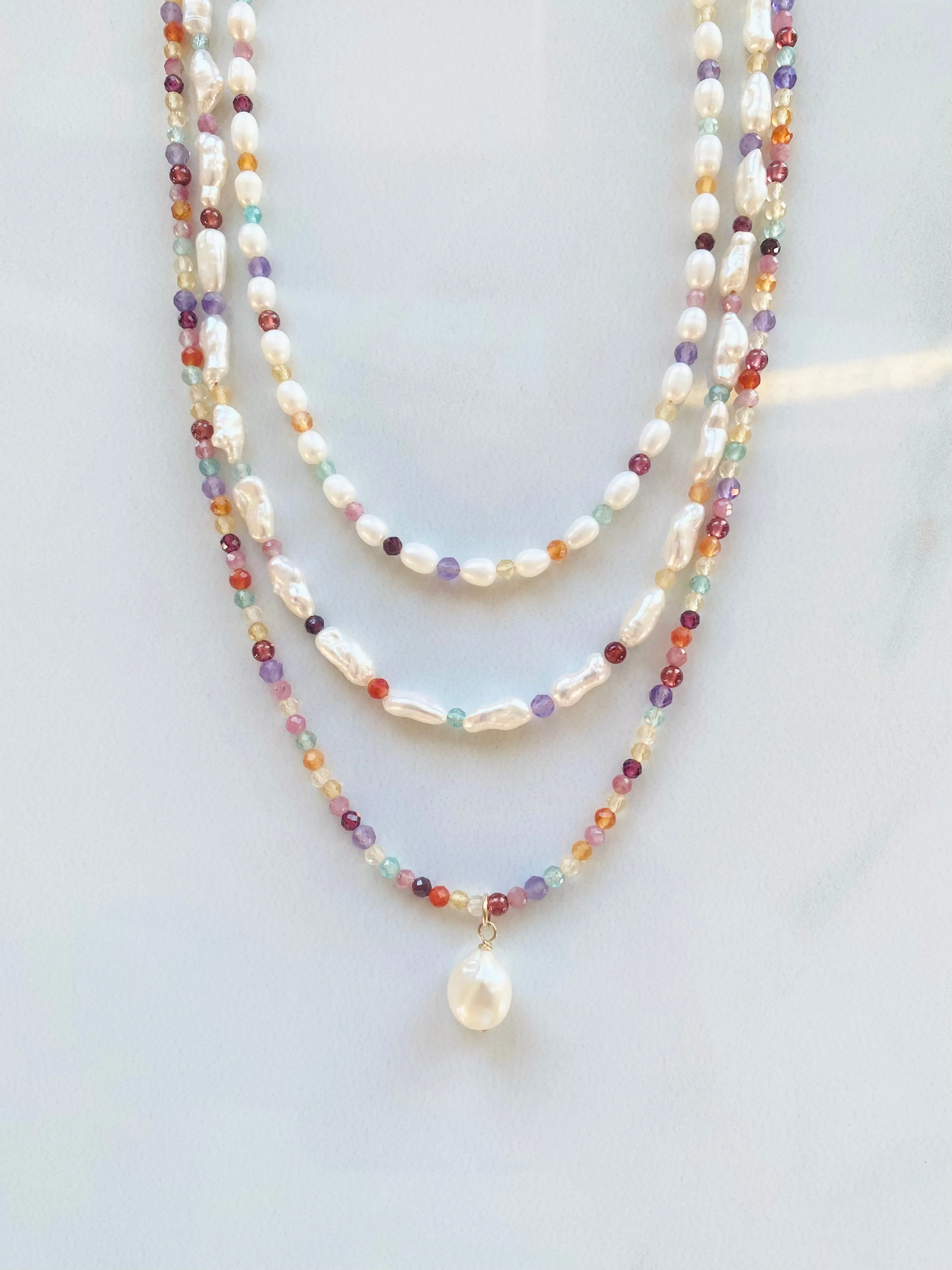 Sunshine Gemstone Necklace