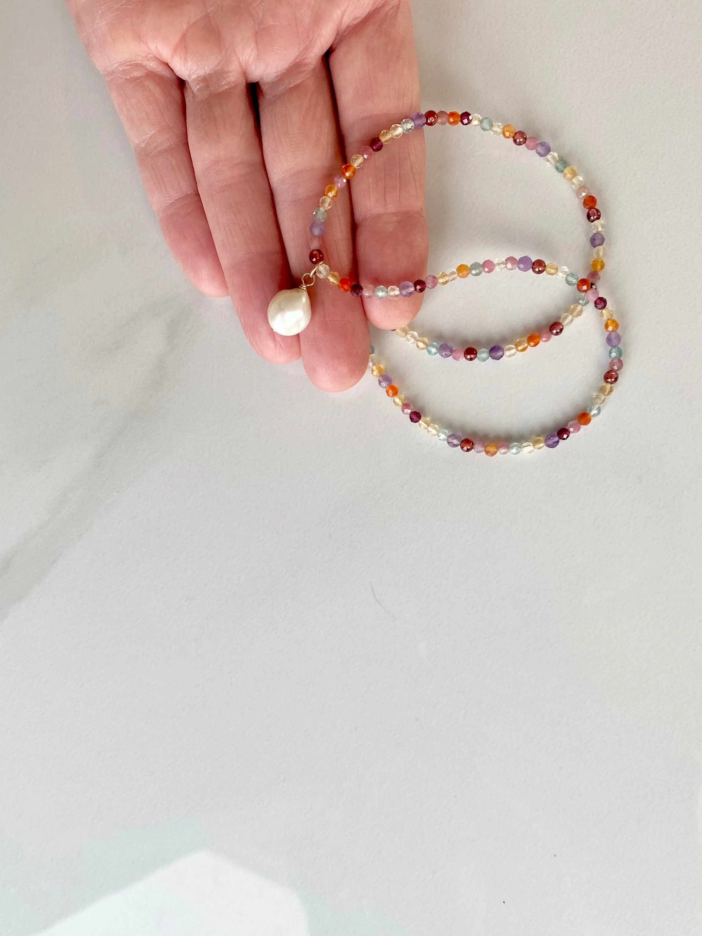 Sunshine Gemstone Necklace